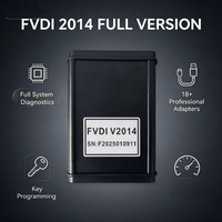 Oryginalny programator FVDI 2014 Commander do diagnostyki pojazdów wielu marek, Volvo, Benz, Renault, z obsługą magistrali CAN i modułów ECU.