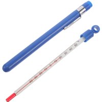 Glass Wine Thermometer Easy Read Temperature Indicator Home Brew Wine Making Liquid Cooking Thermometer Current Temperature
