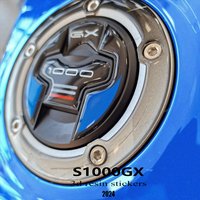 2024 GSX-S1000GX Accessories 3D Epoxy Fuel Cap Sticker Protection Kit for GSX-S1000 GX GSXS1000GX Parts