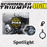 For Triumph Scrambler400 400X customized PIAA spotlight bumper LED strong light external auxiliary light bumper accessories