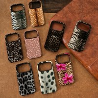 Cool Leopard Print Pattern Phone Case for iPhone 17 16e 16 15 14 13 12 11 Air Pro Max Plus Luxury Double-layer Back Cover