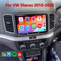 Android 15 Car Radio Stereo For Volkswagen VW Sharan SEAT Alhambra 7N 2010-2022 Auto Multimedia Player GPS Carplay BT Wifi