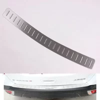 For Opel Mokka Vauxhall Mokka X 2012-2019 stainless steel Rear Bumper Car door cover outside plate cover trim