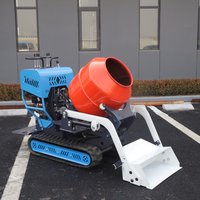 Concrete Mixer 800kg High Power Mini Dumper Customized Free Shipping Small Crawler Dumper 1000 KG Electric Dumper Truck Yanmer