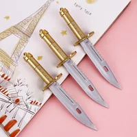 1-3-10 Pcs Stationery Office Creative Phoenix Sword Gel Pen School Supplies Handle Gift Lovely Chinese Style Vintage