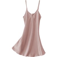 M-2XL Sexy Suspender Nightdress Women's V-Neck Strap Nightgown Faux Silk Pajamas Ladies Ice Silk Thin Home Night Dresses