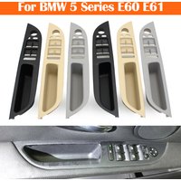 LHD RHD Car Interior Door Handle Armrest Panel Pull Trim Cover Replacement For BMW 5 Series E60 E61 2006-2010 51416983703