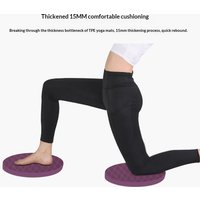 2 Pack Yoga Knee Pads Thick Exercise Cushion For Knees Elbows Wrist Hands Head TPE Pilates Kneeling Pad