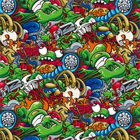 50cm Width DIY Hydro Dipping Kit 2/6/10M Hydrographic Transfer Film WDF1506