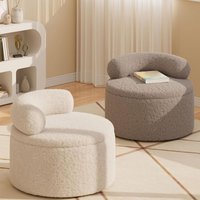 Modern Round Stool Living Room Sofa Side Low Stools Bedroom Storage Ottoman Entrance Ottomans Interior Decoration Furniture