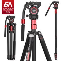 78.7'' Tripod for Camera Professional Camera Tripod Stand Monopod Panoramic Video Head for Dslr Camcorder Max Load 26lbs/12kg