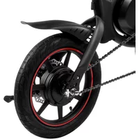 Folding Electric Bicycle, 14 Inch Tires, DYU-D3F 250W 10Ah Battery E-Bike, Max Speed 25km/h, Adult Electric Bike