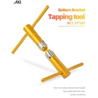 AliExpress NONE Bicycle BSA Thread Bottom Bracket Tapping High Strength Steel Tool BC 1.37x24 TPI Bike Frame BB Thread Tap Repair Tools Kit