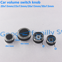Car-DVD Auto Audio CD Player Volume Adjustment Switch Cap 22x15MM Car Navigation Universal Plastic Knob