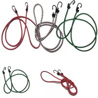 AliExpress 1pc 1.5m Stretch Elastic Bungee Cord Hooks Brand Bikes Rope Tie Car Luggage Roof Rack Strap Bicycle Tied