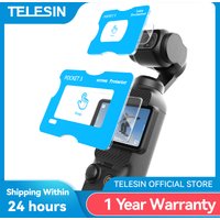 TELESIN AR HD Tempered Film Screen Protector For DJI Pocket 3 Lens Protective Glass Dustproof for Pocket 3 Camera Accessories