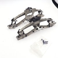 Metal simulation rear suspension accessories For 1/14 Tamiya RC Truck Trailer Tipper Scania Benz Actros Volvo MAN LESU DIY Parts