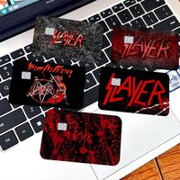 SlayerS M-Metal Rock Anime Young Creidt Card Debit Card Sticker Film Case Front Tape For Small Big Chip No Chip