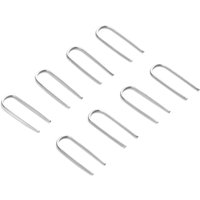 For Handcrafted Art Nichrome Wire Hook Hardware High Temperature U-shaped 21 Gauge 50-200PCS Accessories Jump Rings