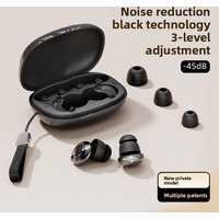 Newly Lightweight Breathable Upgraded Three-in-one Filter Noise Reduction Earplugs Private Model Sound Isolation Sleep Earplugs