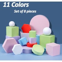 Foam Cube Photography Backdrops Props 10Colors Waterproof Photo Background Decoration Still Life Photographic Studio Accessories