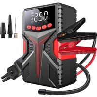 Car Jump Starter Air Pump Power Bank Lighting Portable Air Compressor 4 In 1 Cars Battery Starters Starting Auto Tyre Inflator image 4