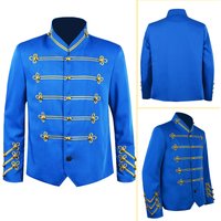 Sequin Suit Medieval Michael Jackson Cosplay Costume Retro Royal Court Outfit for Halloween Party Stage Performance Singer Show
