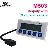 M503 Miniaturowa skala siatki magnetycznej do obróbki drewna Zintegrowany wbudowany system pomiarowy Taśma magnetyczna z profilem paska plamowego