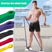 TPE latex sports resistance band yoga fitness resistance band elastic sports resistance band weighted resistance training set