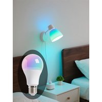 Tuya WiFi Smart LED Bulb E27 Base RGBCW 85-265V Voltage Music Sync Bedroom Table Lamp Ambient Light