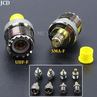 1PC SMA to UHF adapter SMA Female Jack to M/UHF PL259 SO239 TNC N Male Female RF Coax Coaxial Straight Connector Converter