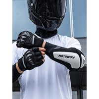 AliExpress NONE New Motorcycle Elbow Pads Elastic Breathable Arm Sleeve MTB Cycling Elbow Biker Motocross Motorbike Elbow Protector Equipments
