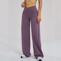 Sports Leggings V-waist Elastic Peach Buttocks Gym Leggings Women Fitness Pants With Raised Hips And High Waist Yoga Pants Tight