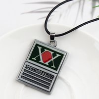 Anime HxH Necklaces GON FREECSS License Pendant Key Chain for Women Men Car Keyring Jewelry Accessories