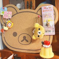 Cartoon Felt Board Cute Dormitory Background Decoration Photo Wall Without Punching Message Board Relaxed Bear Room Decoration