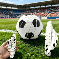 Creative Football Ornament Rotating And Transforming Football Adult Fingertip Decompression Tool Twisting Football