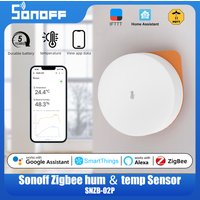 SONOFF SNZB-02P Zigbee Temperature And Humidity Sensor Smart Home Thermometer Detector Work With Alexa Google Home Zigbee Bridge