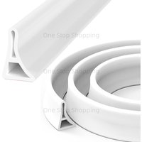 Collapsible Shower Threshold Water Dam Shower Splash Guard Showering Barrier Water Stopper Rubber Dry and Wet Separation Walk in