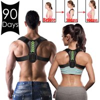 Adjustable Back Shoulder Posture Corrector Belt Clavicle Spine Support Reshape Your Body Home Office Sport Upper Back Neck Brace
