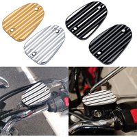 For Triumph Bonneville T100 T120 Black America Speedmaster Front Brake Reservoir Master Cylinder Disc Cap Cover Motorcycle Parts