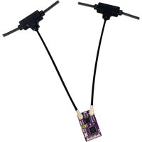 Namimno ELRS 2.4GHz Nano Receiver with Two T Type antennas for Micro Mini Freestyle Long Range Racing Drones