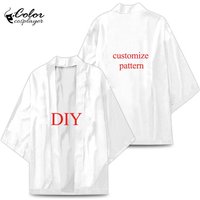 Color Cosplayer Diy Haori Customize Pattern Clock Spring Summer Cosplay Costume Anime Image Customization Adult Cardigan
