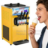 Factory Price Small Fruit Commercial Soft Serve Ice Cream Maker Machine Maquina De Helados Frozen Yogurt Ice Cream Machine Sale