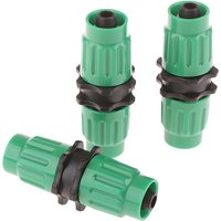 3/1Pcs Expandable Garden Hose Repair Parts Dual-Channel Hose Female Male Connectors Pockets Hose For 3/4In 5/8In Garden Hose