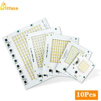 10pcs/lot Led Lamp 10W 20W 30W 50W 100W Smart IC Floodlight COB Chip SMD 2835 Outdoor Long Service Time DIY Lighting In 220V