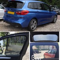 For BMW 2 Series F46 Gran Tourer 2013-2021 Car Sunshade Front Windshield Frame Curtain Rear Side Window Sun Shades Visor