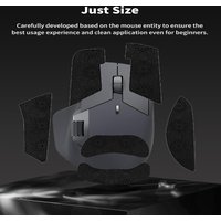 Anti-Slip Gaming Grip Tape For Rapoo MT760 – Full Palm Coverage Sweat-Absorbent Sticker, Pro Esports Accessory Mouse Grip Tape