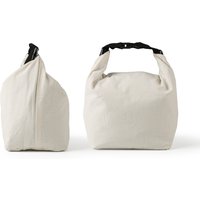 Portable lunch canvas bag - Office worker's portable lunch box with heat preservation function - Large capacity portable lunch b