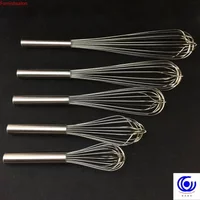 Food Touch 304 Stainless Steel Egg Beater Manual Household Egg Beater Stick Blender Baking Beater