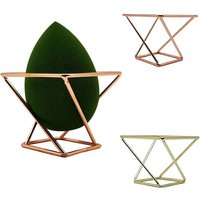 1Pcs Metal Makeup Sponge Holder Makeup Puff Rack Blender Storage Rack Sponge Drying Stand Holder Makeup Brushes Puff Drying Tool